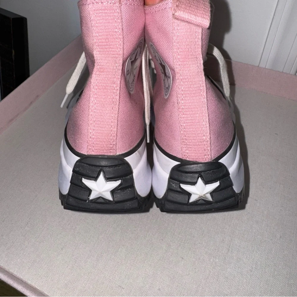 Converse Women's Run Star Hike High Top Sneakers Lotus Pink 8.5 - Picture 5 of 9